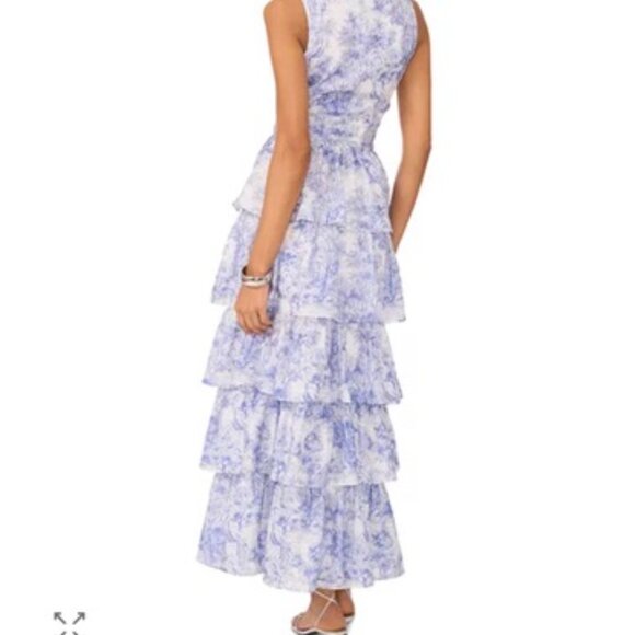1. State Cascading Ruffle Dress Retail: $129 Notes: Bloomingdale’s brand! C - Picture 2 of 4